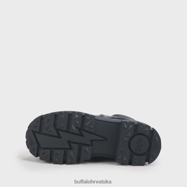 crno Buffalo aspha nc mid bootie ravne veganske |čizme TDD6T198